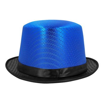 Hoed Caprice blauw van Boland koop je bij Partywinkel