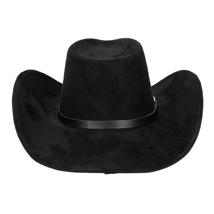 Hoed cowboy Bronco zwart van Boland koop je bij Partywinkel
