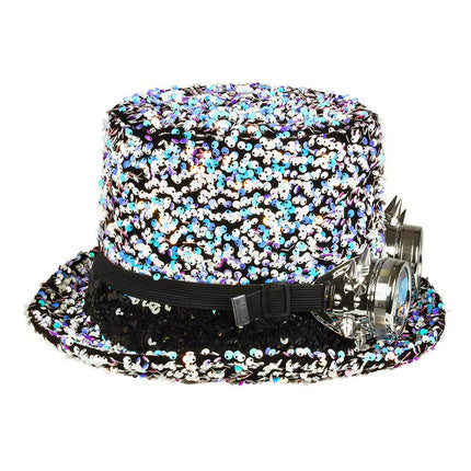 Hoed Glitters Met Bril van Boland koop je bij Partywinkel
