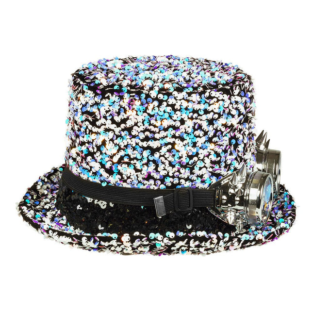 Hoed Glitters Met Bril van Boland koop je bij Partywinkel