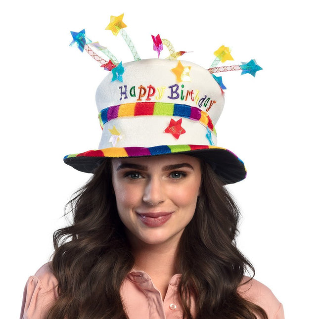 Hoed Happy Birthday van Boland koop je bij Partywinkel