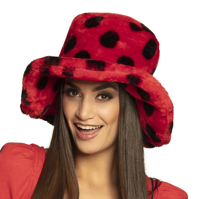 Hoed Lieveheersbeestje 40cm van Boland koop je bij Partywinkel