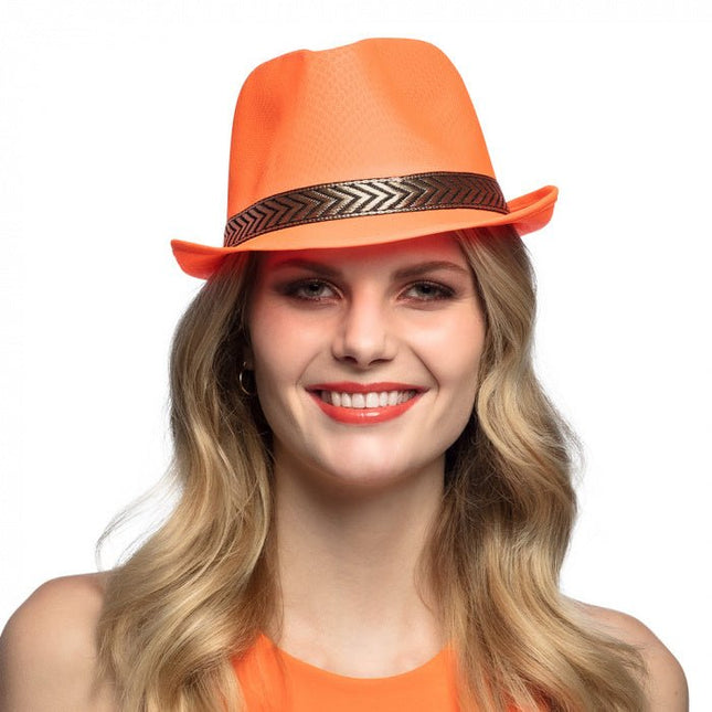 Hoed Neonoranje van Boland koop je bij Partywinkel
