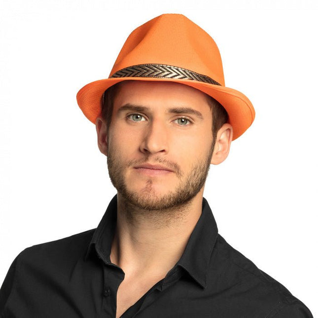 Hoed Neonoranje van Boland koop je bij Partywinkel