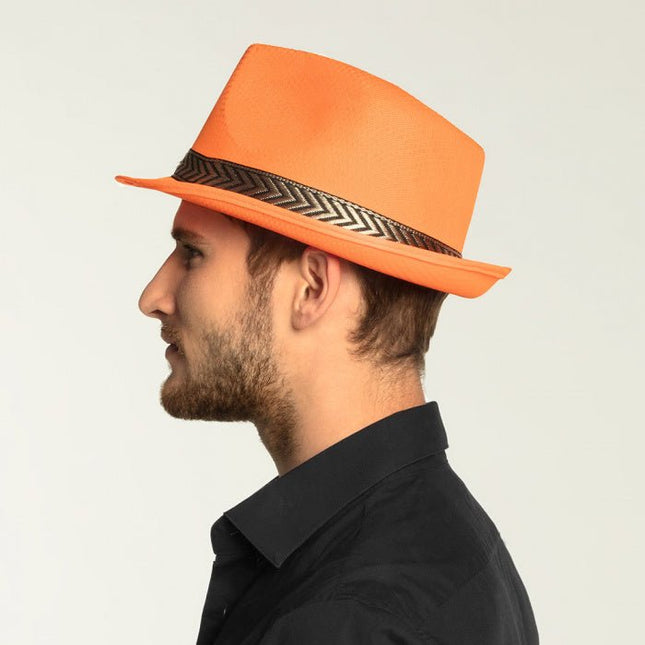 Hoed Neonoranje van Boland koop je bij Partywinkel