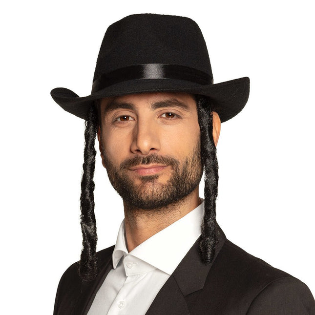 Hoed Rabbi David Zwart van Boland koop je bij Partywinkel
