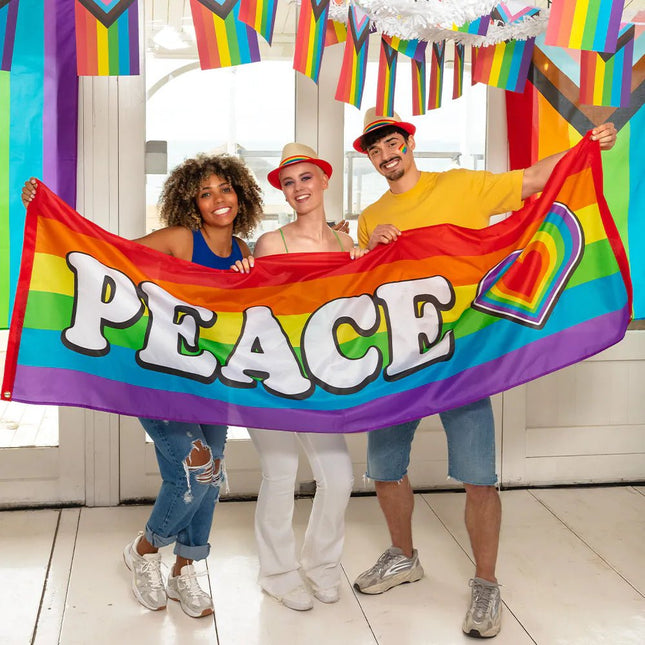 Hoed Regenboog Pride van Boland koop je bij Partywinkel