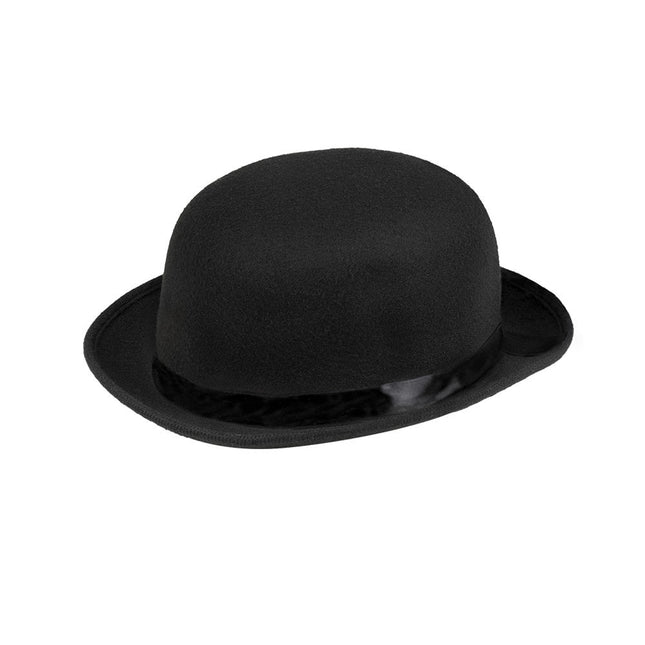 Hoed Steambowler Zwart van Boland koop je bij Partywinkel
