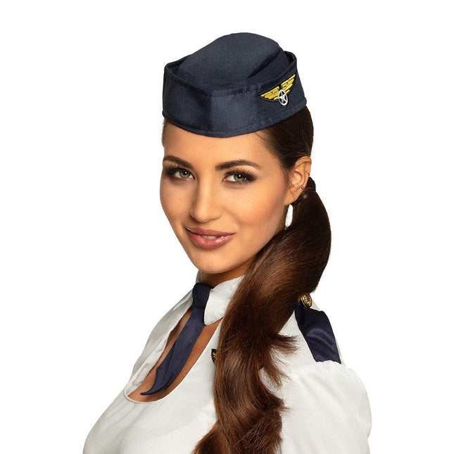 Hoed Stewardess van Boland koop je bij Partywinkel