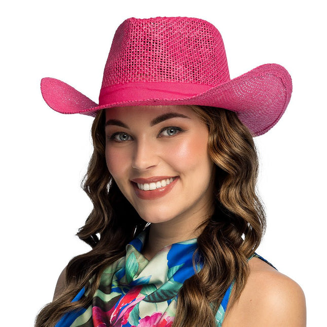 Hoed Sunny roze van Boland koop je bij Partywinkel
