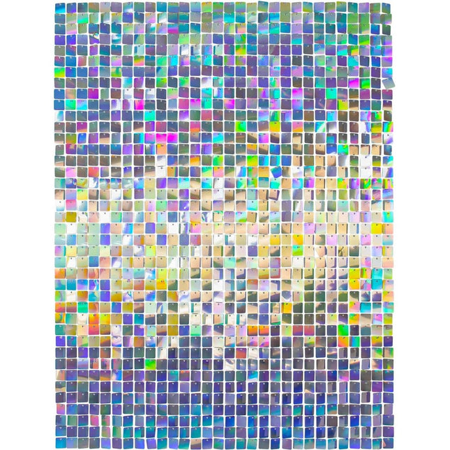 Holografisch Deurgordijn 30cm 12st van Folat koop je bij Partywinkel