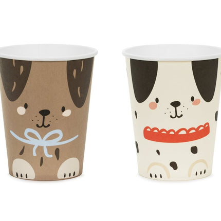 Hond Bekers 220ml 6st van Partydeco koop je bij Partywinkel