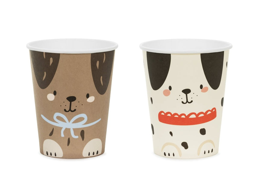 Hond Bekers 220ml 6st van Partydeco koop je bij Partywinkel