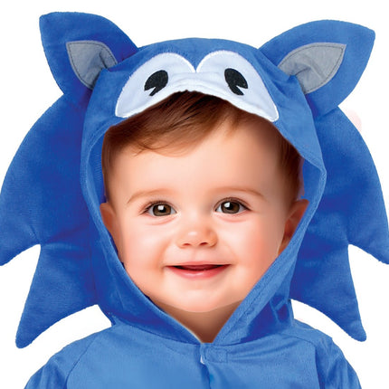 Hond Kostuum Blauw Baby Onesie van Fiestas Guirca koop je bij Partywinkel