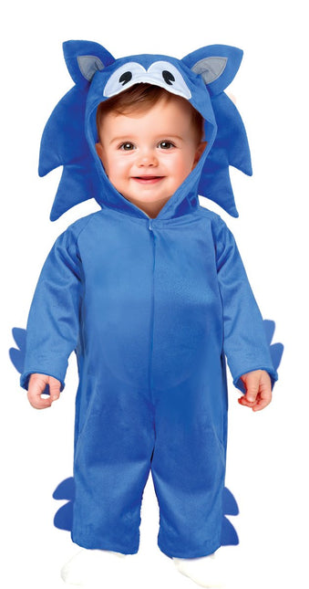 Hond Kostuum Blauw Baby Onesie van Fiestas Guirca koop je bij Partywinkel