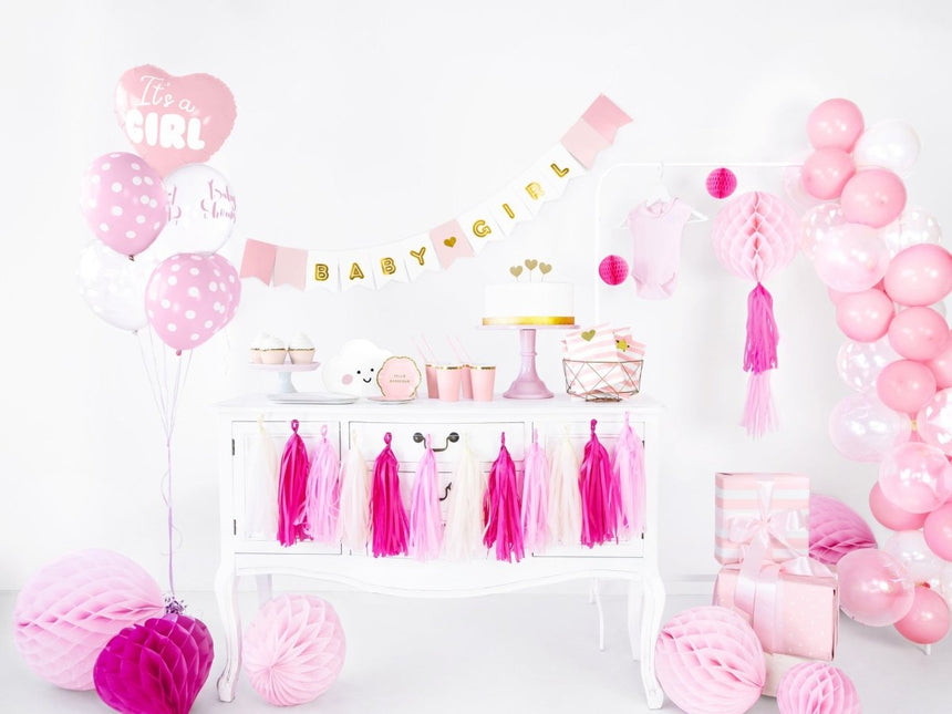 Honeycomb Bal Lichtroze 40cm van Partydeco koop je bij Partywinkel