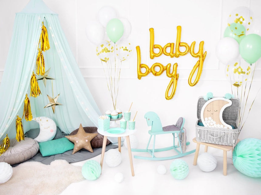 Honeycomb Bal Mintgroen 20cm van Partydeco koop je bij Partywinkel