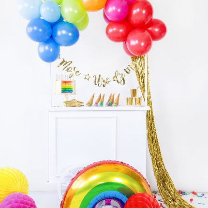 Honeycomb Bal Roze 30cm van Partydeco koop je bij Partywinkel