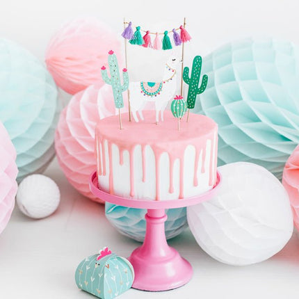 Honeycomb Bal Wit 20cm van Partydeco koop je bij Partywinkel