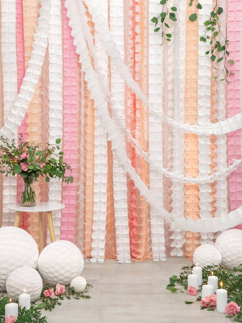 Honeycomb Bal Wit 30cm van Partydeco koop je bij Partywinkel