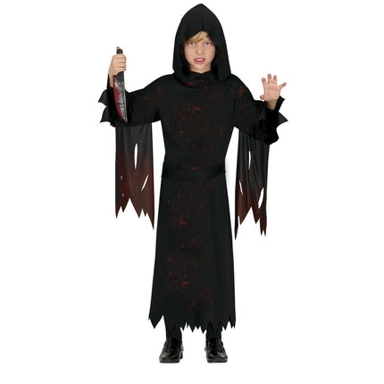 Hooded Assassin Halloween Kostuum Kind van Fiestas Guirca koop je bij Partywinkel