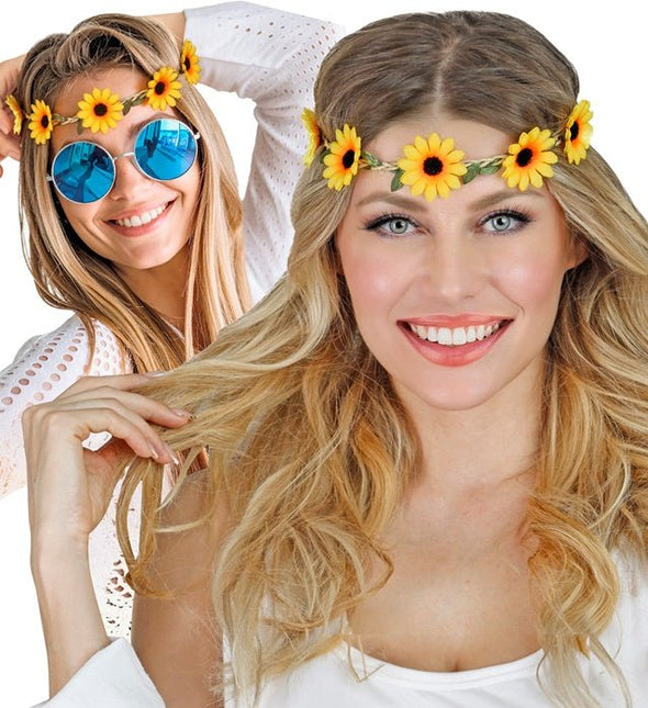 Hoofdband Zonnebloem van Widmann koop je bij Partywinkel