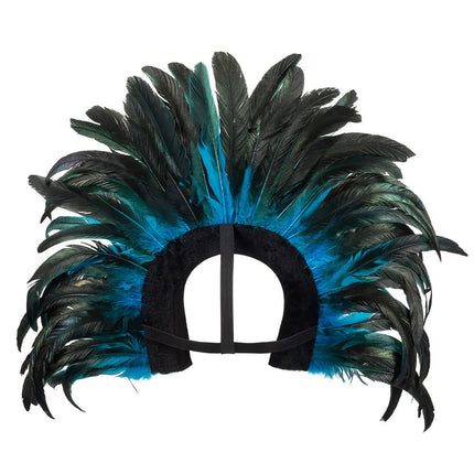 Hoofdtooi Samba turquoise van Boland koop je bij Partywinkel