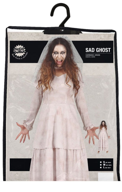 Horror Geest Halloween Kostuum Dames van Fiestas Guirca koop je bij Partywinkel