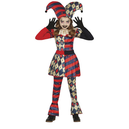 Horror Harkelijn Halloween Kostuum Kind van Fiestas Guirca koop je bij Partywinkel