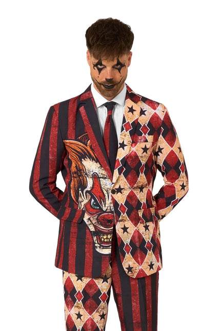 Horrorclown Kostuum Heren 3-delig van OppoSuits koop je bij Partywinkel