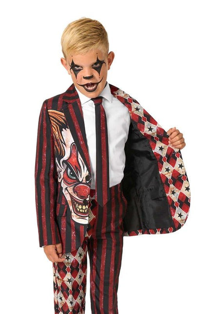 Horrorclown Kostuum Jongens 3-delig van OppoSuits koop je bij Partywinkel
