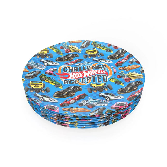 Hot Wheels Borden 23cm 8st van VDV Benefit koop je bij Partywinkel