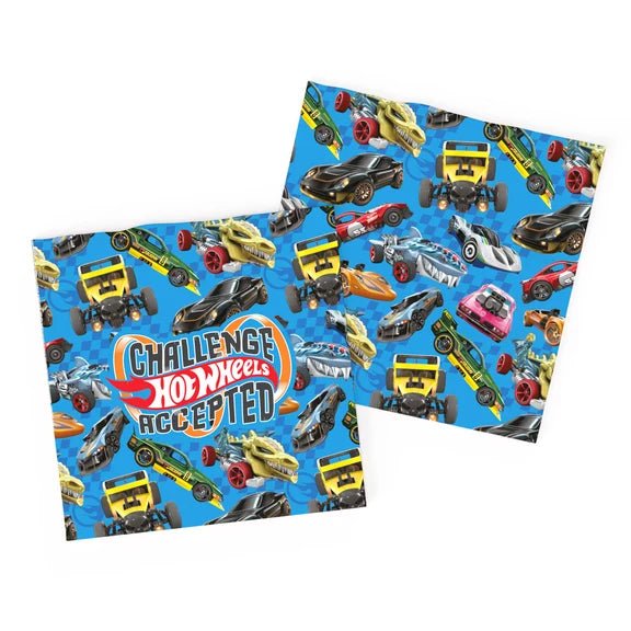 Hot Wheels Servetten Blauw 20st van VDV Benefit koop je bij Partywinkel