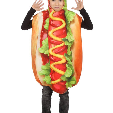 Hotdog Kostuum Kind Hotdog van Wilbers & Wilbers koop je bij Partywinkel