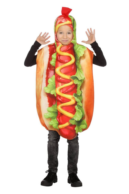 Hotdog Kostuum Kind Hotdog van Wilbers & Wilbers koop je bij Partywinkel