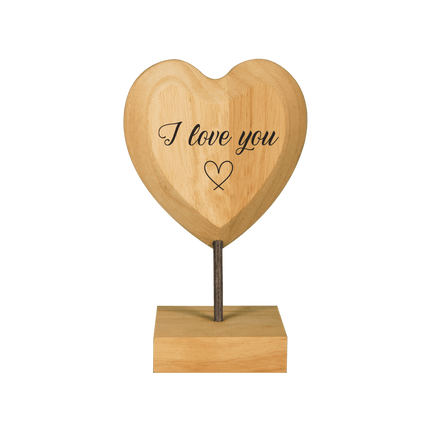 Houten Hart I Love You van Paper Dreams koop je bij Partywinkel
