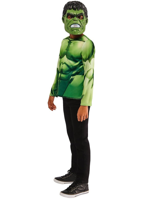 Hulk Reversible Shirt en Maskers Kind van Rubies koop je bij Partywinkel
