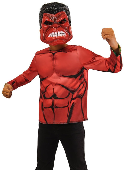 Hulk Reversible Shirt en Maskers Kind van Rubies koop je bij Partywinkel