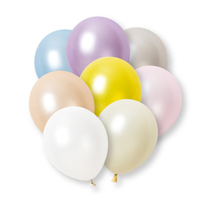 Pastel Parelballonnen 30cm 8st