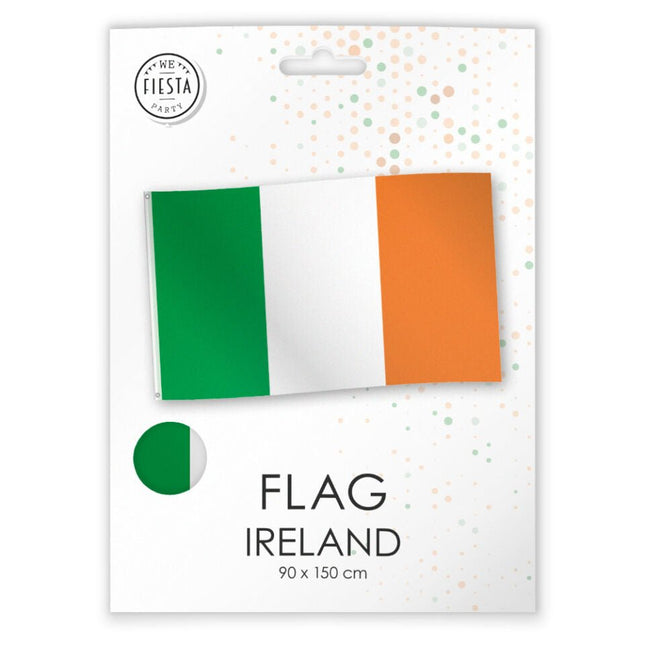 Ierland Vlag 1,5m van WeFiesta koop je bij Partywinkel