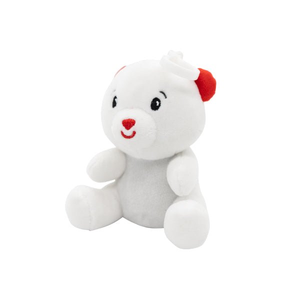 Ijsbeer Ballon Gewicht 2 - In - 1 Knuffel 11cm van Riethmueller koop je bij Partywinkel