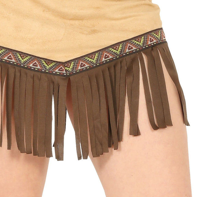 Indiaanse Jurk Dames Kort van Fiestas Guirca koop je bij Partywinkel