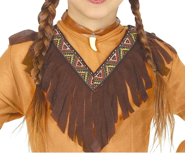 Indiaas Meisje Kostuum Bruin van Fiestas Guirca koop je bij Partywinkel