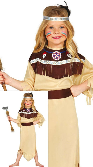 Indianen Jurk Kind Lang van Fiestas Guirca koop je bij Partywinkel