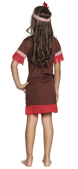 Indianen Jurk Kind Rood van Boland koop je bij Partywinkel