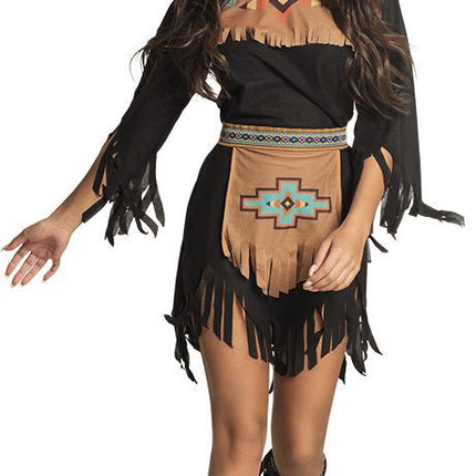 Indianen Jurkje Zwart van Boland koop je bij Partywinkel
