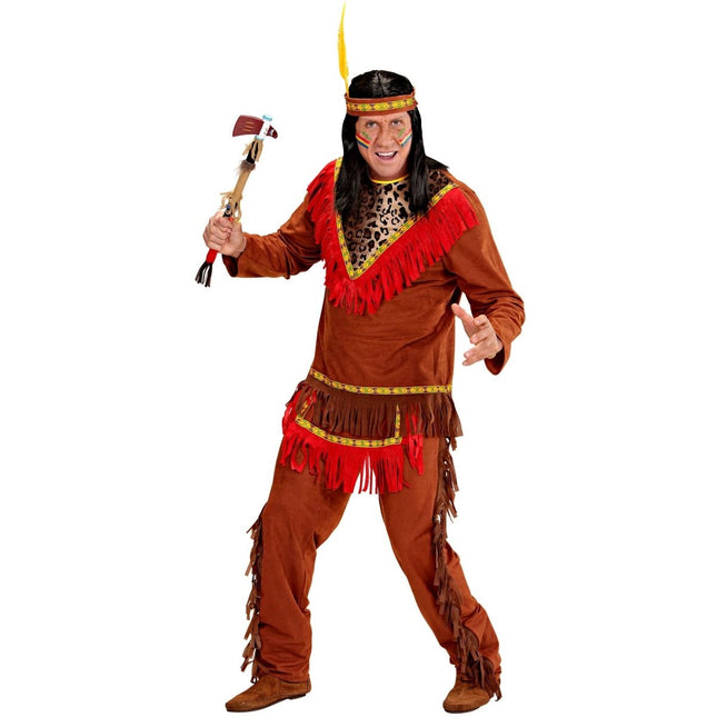 Indianen Kostuum Heren 3 delig van Widmann koop je bij Partywinkel