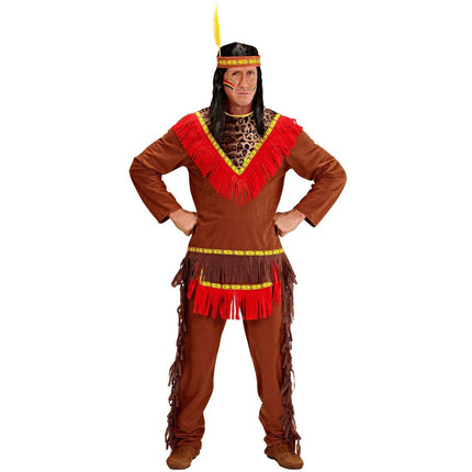 Indianen Kostuum Heren 3 delig van Widmann koop je bij Partywinkel