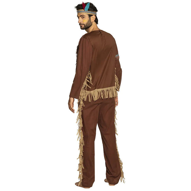Indianen Kostuum Heren Hawk van Boland koop je bij Partywinkel