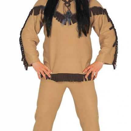 Indianen Kostuum Heren Hoofd 3 delig van Fiestas Guirca koop je bij Partywinkel